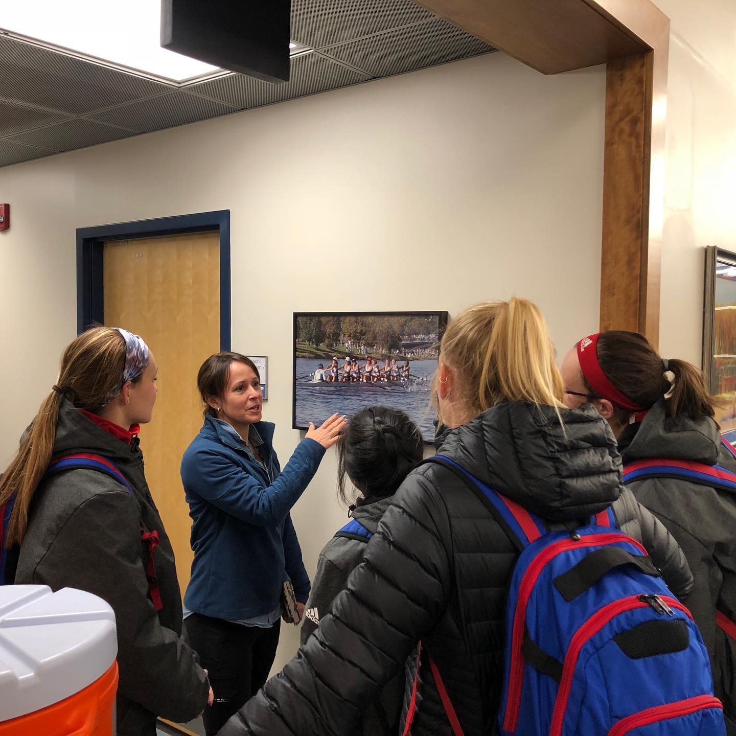 Our current team got to meet... - University of Kansas Rowing