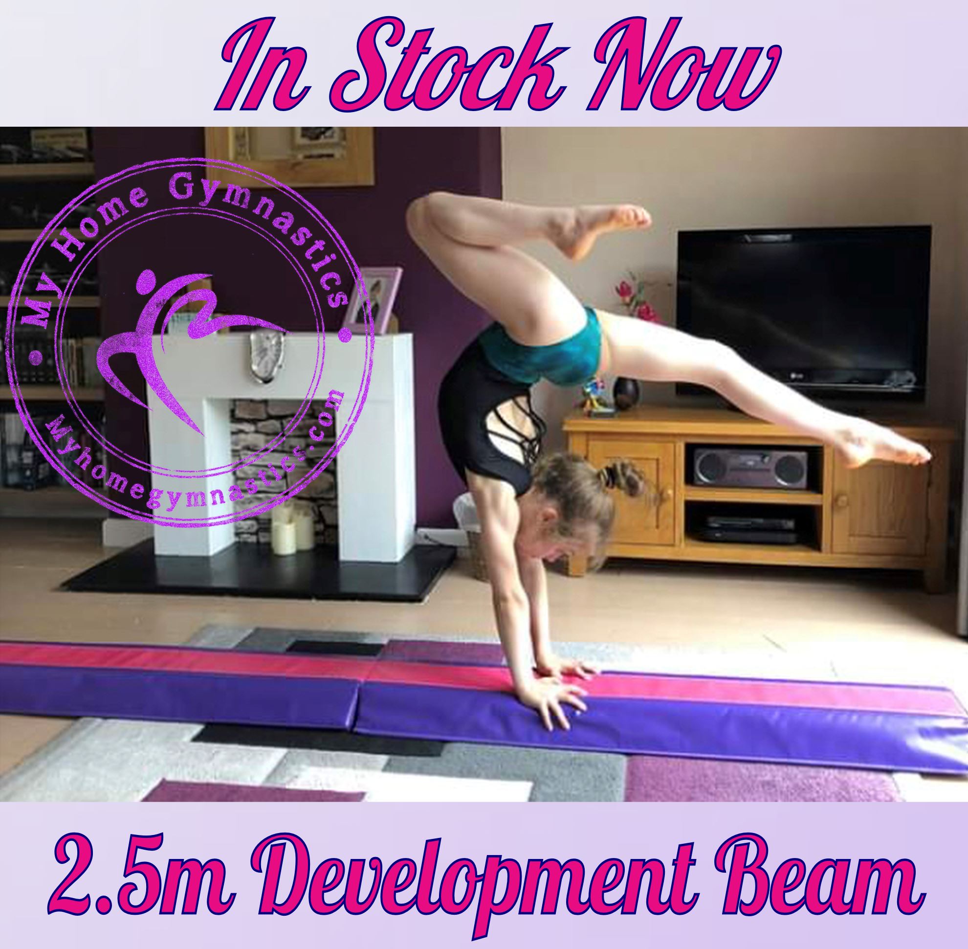 💜🎄Our 2.5m Development Beam is... - My Home Gymnastics