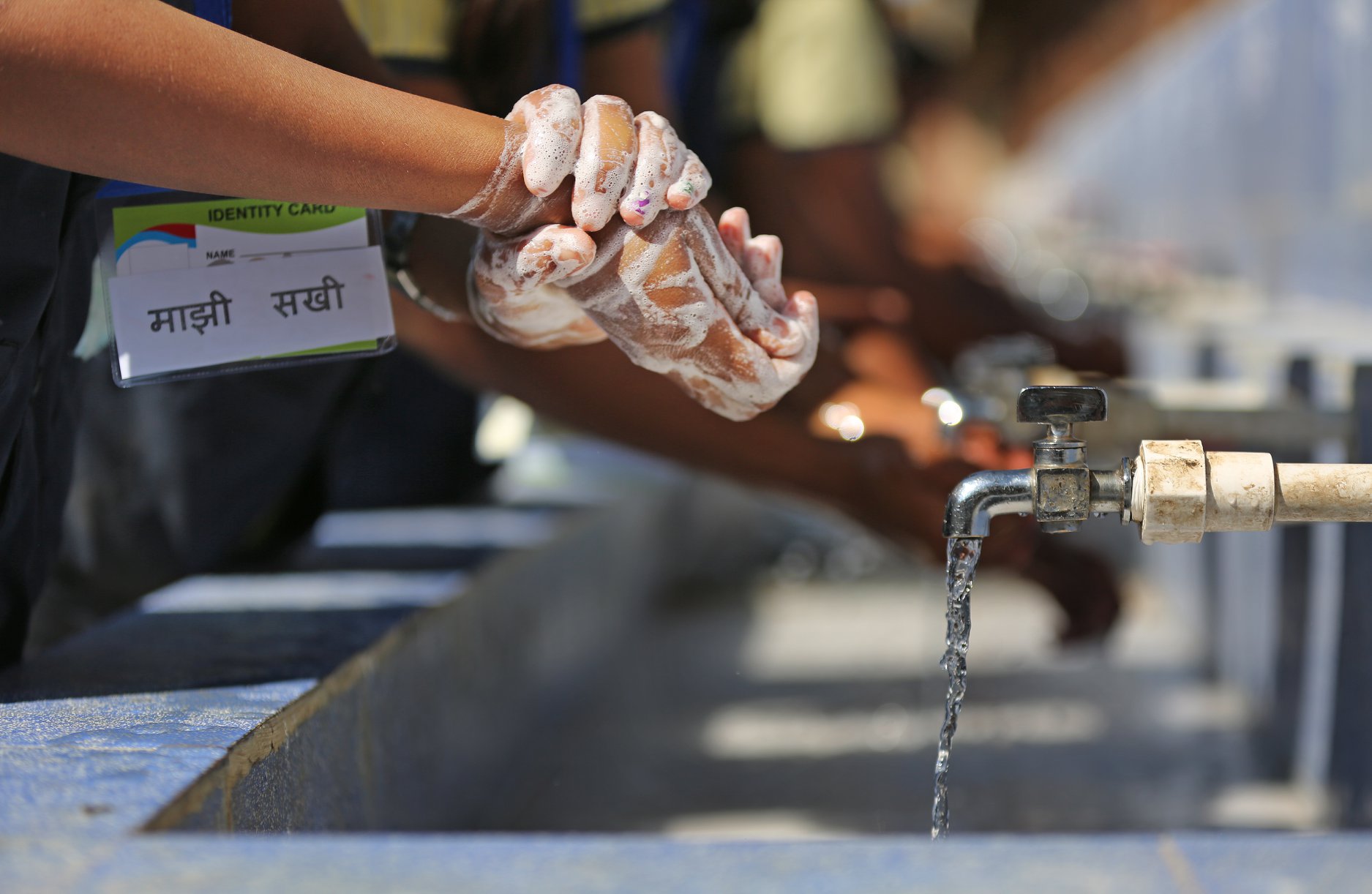 WaterAid India - Hand washing with soap is on of the most...