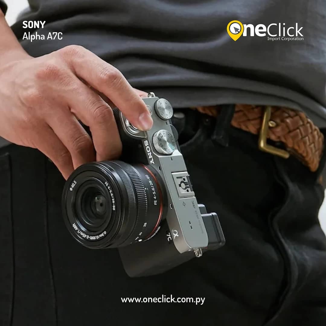 OneClick Py - Compacta e capaz, a Sony Alpha a7C combina... | Facebook