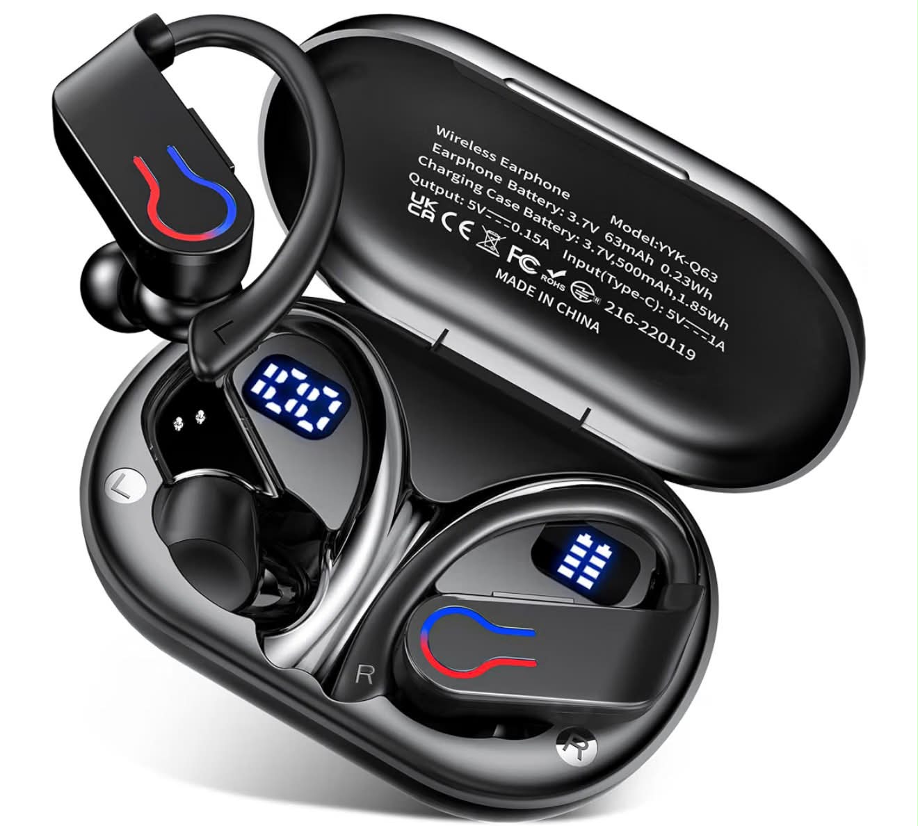 wireless earbuds 50% off with code IQN4FAKZ ad
