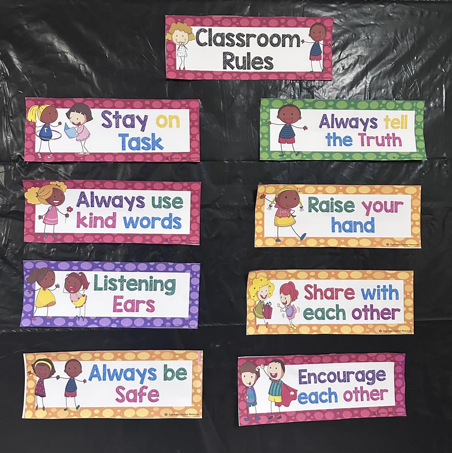 Classroom rules display! Super cute... - Zippi Kids Corner | Facebook