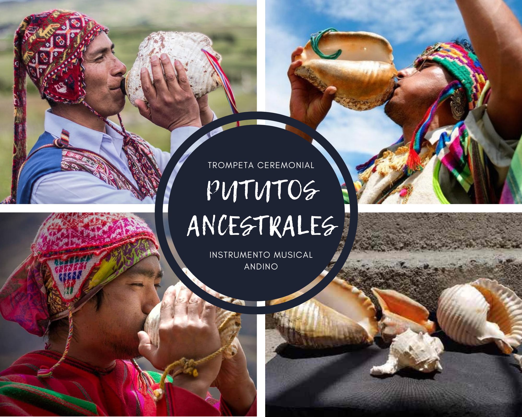Peruvian - 🇵🇪 El Pututo Es un instrumento ceremonial andino que ...