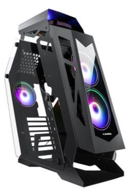 PC Gamers CR | TEMPERED GLASS FRONT/RIGHT/LEFT PANEL + 6RGB FANS USB2.0 ...