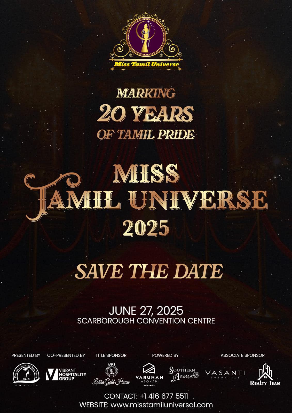 Sasikala - Get ready for a spectacular celebration of Tamil heritage ...
