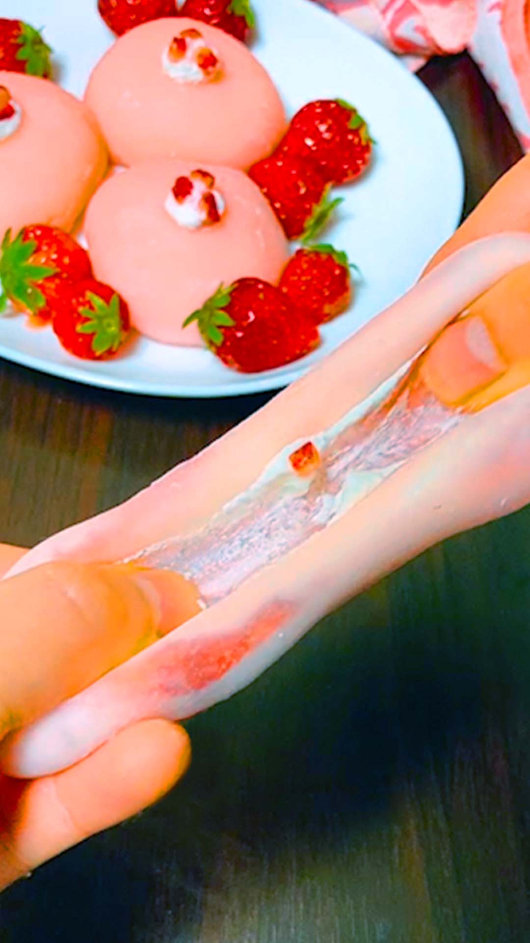 新食感！マシュマロでお餅！？】モチモチ感がハンパない♡とろける