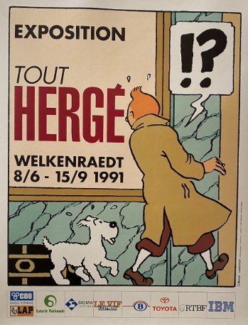 This is an original poster from 1991 for the 