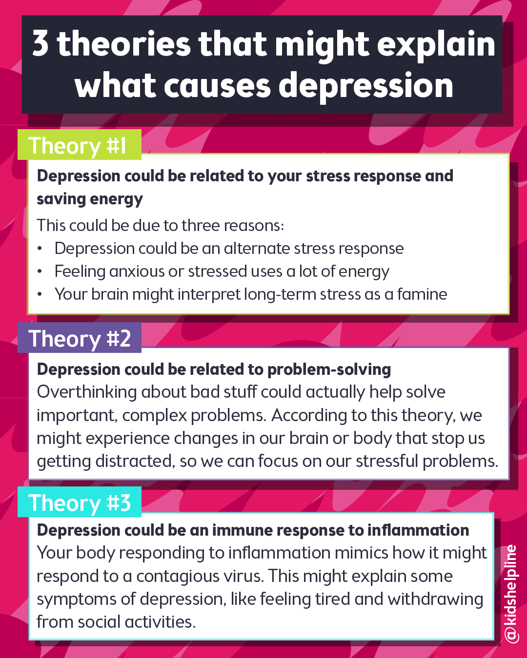 Kids - There’s a lot we don’t know about depression! And there are a ...