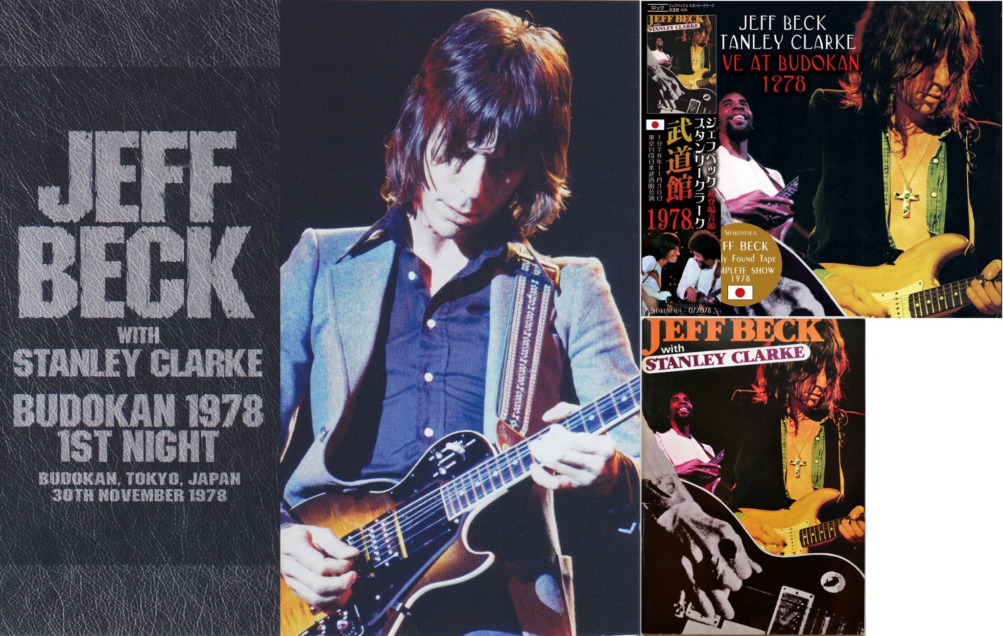 Jeff Beck with Stanley Clarke, Out of Darkness album, Japan (1978