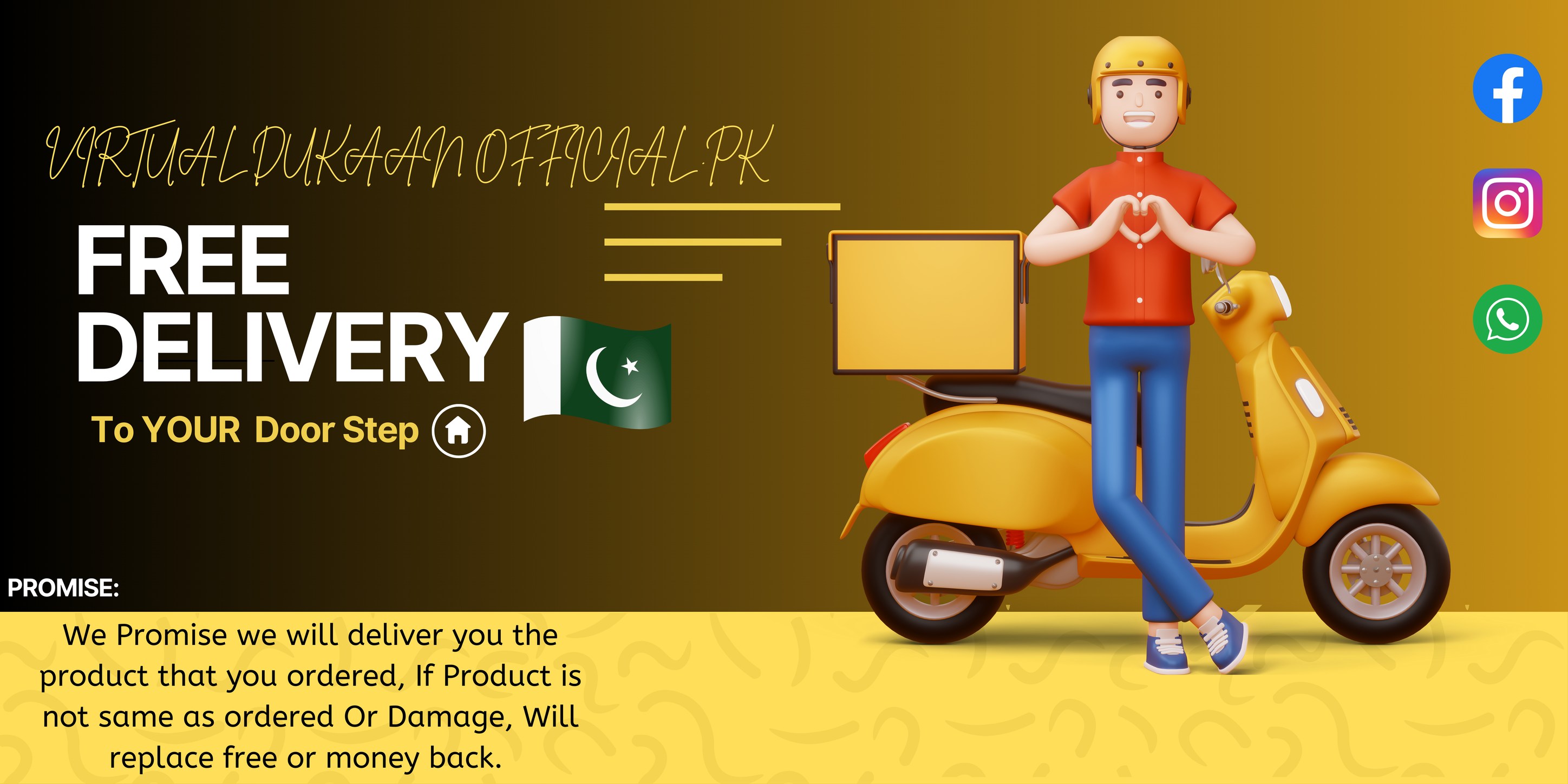Virtual - 📦 Free Home Delivery Across Pakistan! 🚚 Say goodbye to ...