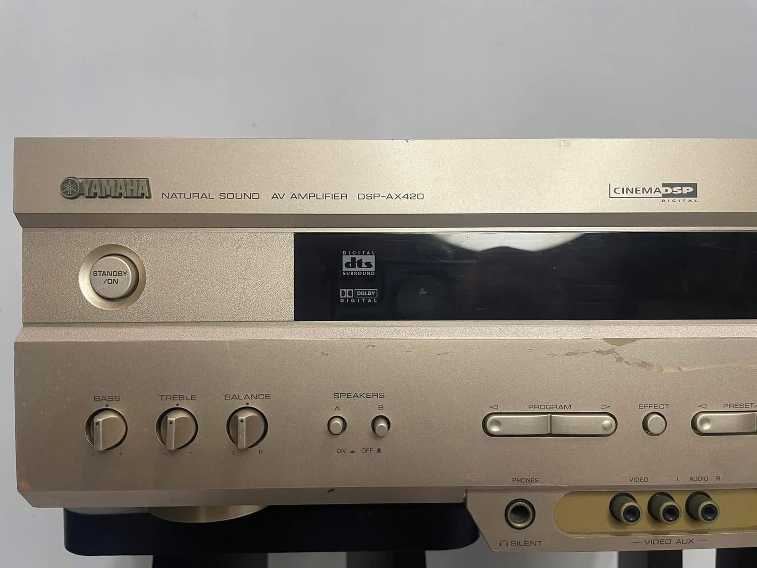 YAMAHA DSP-AX420 AV AMPLIFIER 90 WATTS PER CHANNEL 100V AC JAPAN