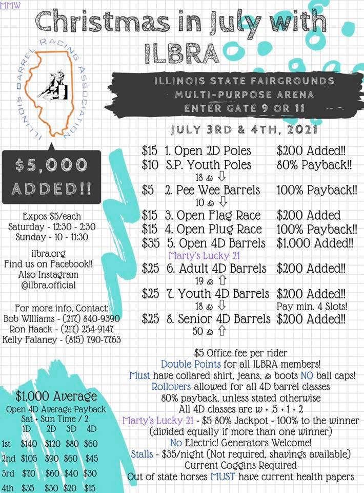Illinois Barrel Racing Association - ILBRA