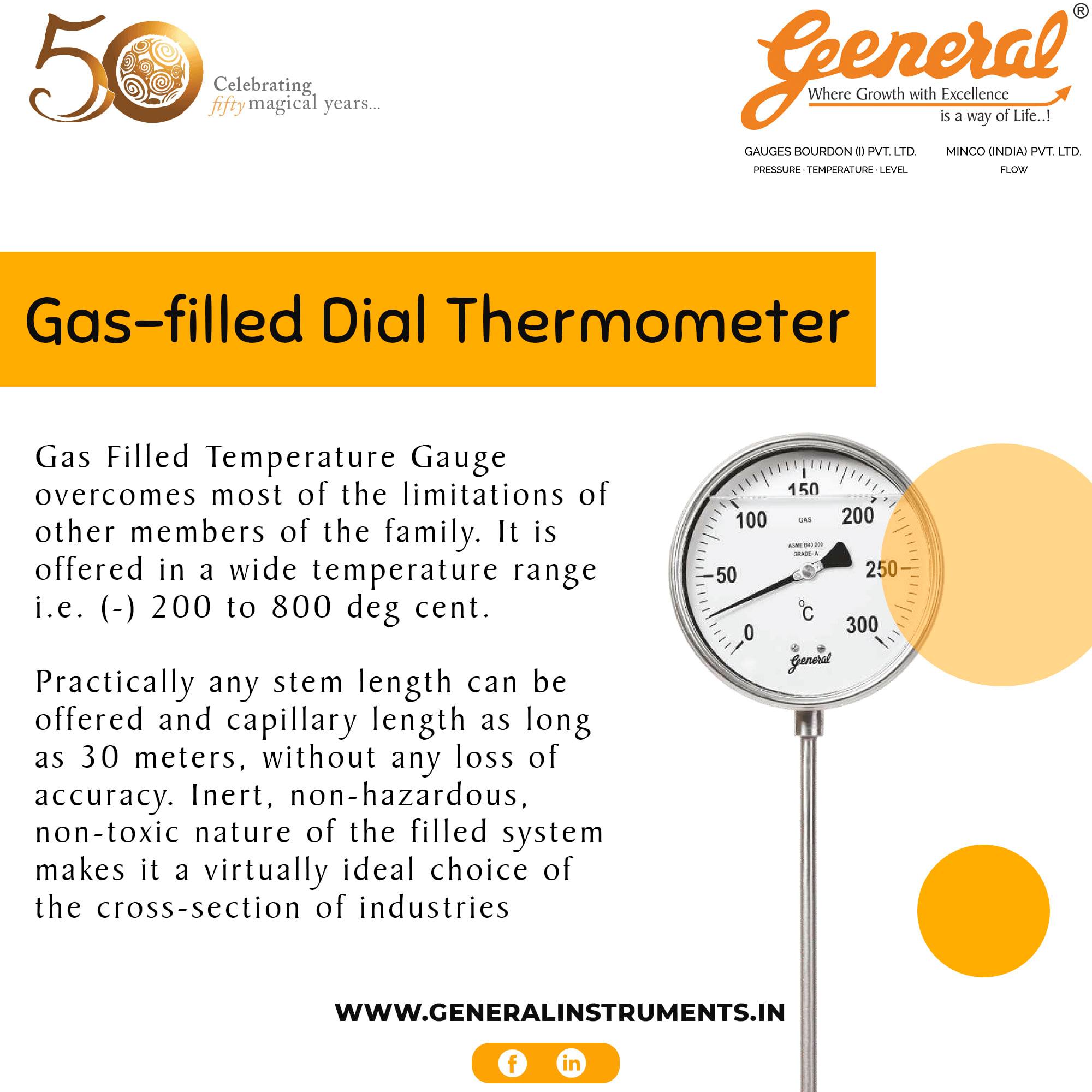 Gas-filled Dial... - General Instruments Consortium