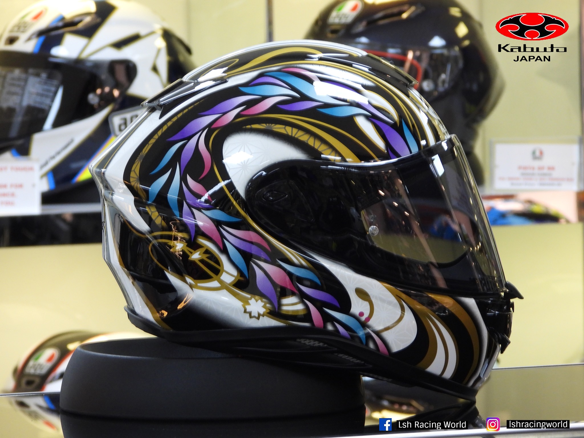 Japan Kabuto Aeroblade-5 Tamon Price: RM1499 (Color Visor Sold