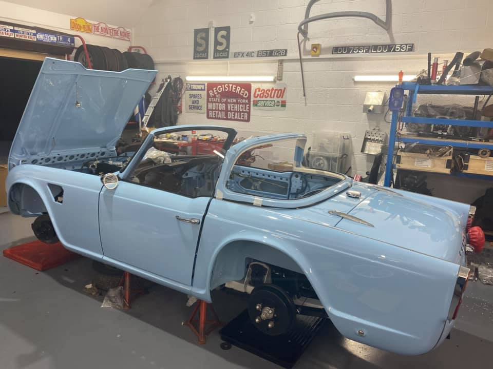 5VC Ex Works Triumph TR4 Rally Car