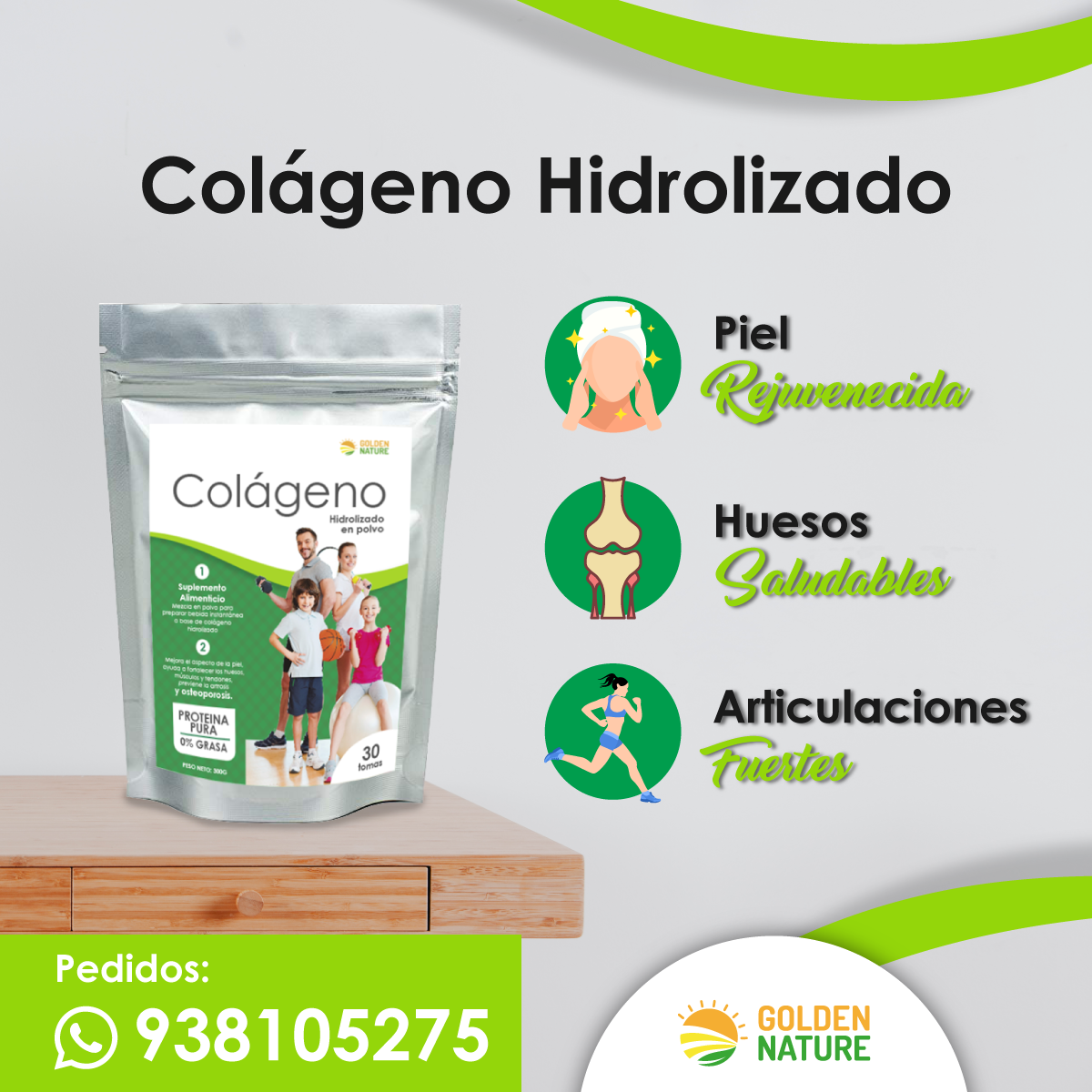 Golden Nature Perú - 🤔¿Sabes por qué el colágeno es hidrolizado? 🤩El ...