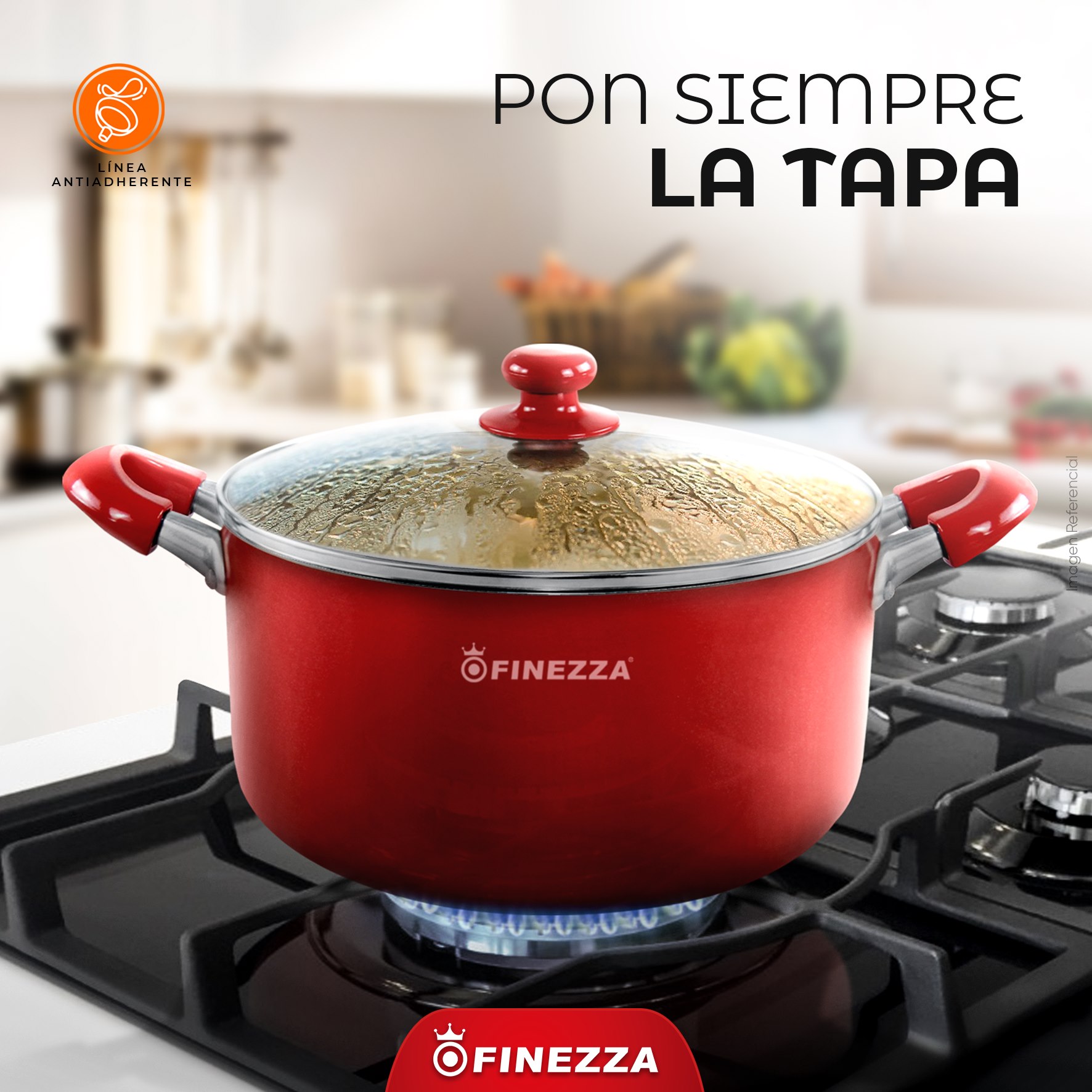 Finezza Perú - Pon siempre la tapa y verás lo rápido que...