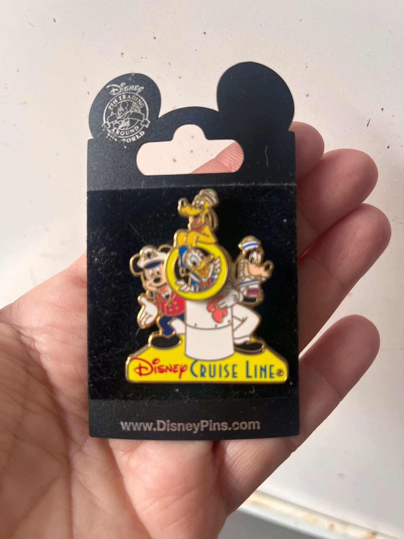 Disney Pin Collection from WDW Trips in 2002 and 2005