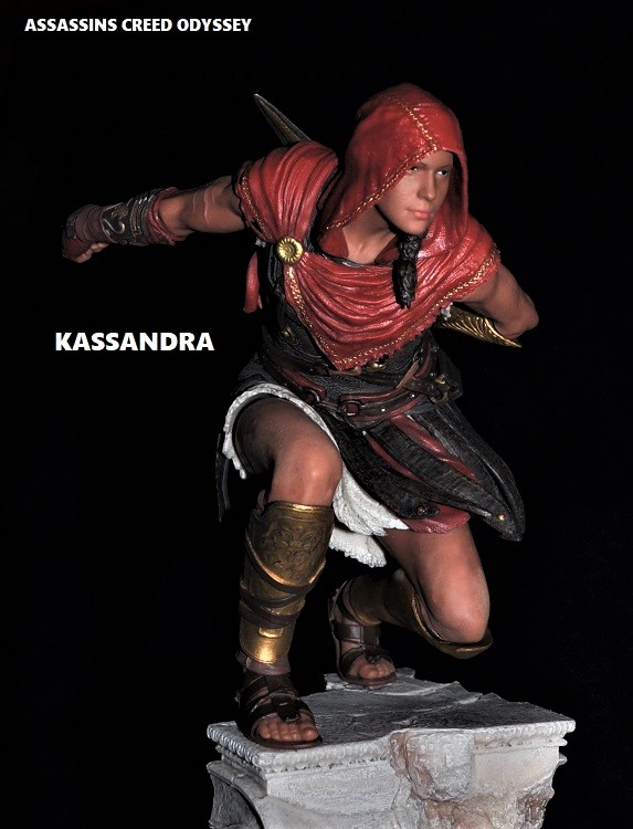 Kassandra from Assassin's Creed Odyssey captured in a stunning 1/4