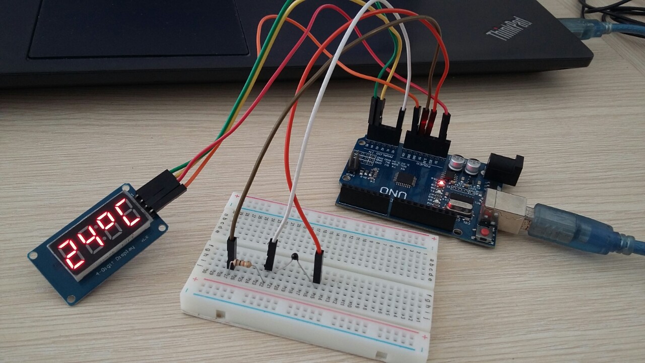 Arduino - Đọc giá trị nhiệt độ từ cảm biến NTC 10k sử dụng board ...