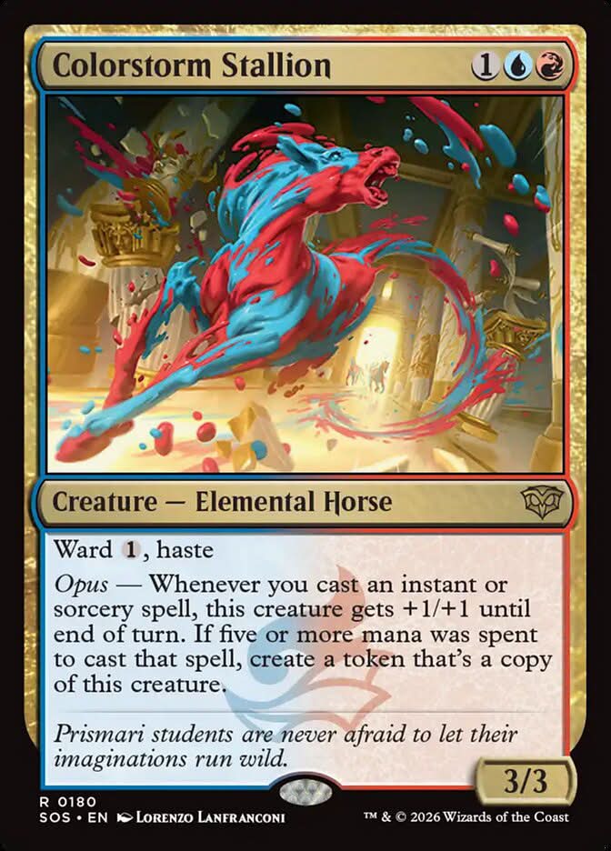 MTG 的慮馬 Top horse cards in Magic: The Gathering Standard format