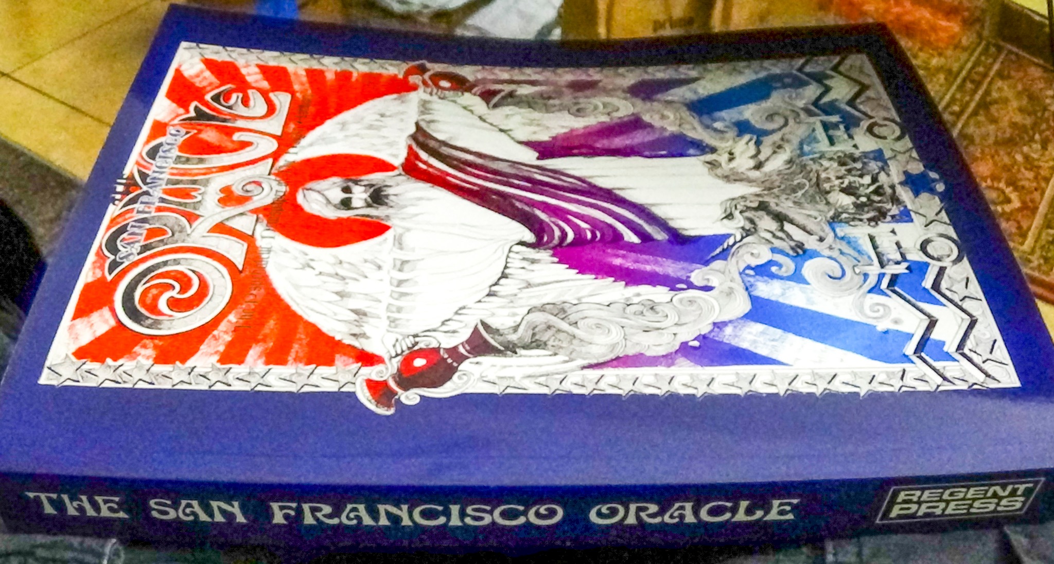 Replicated 1967 San Francisco Oracle newspaper edition