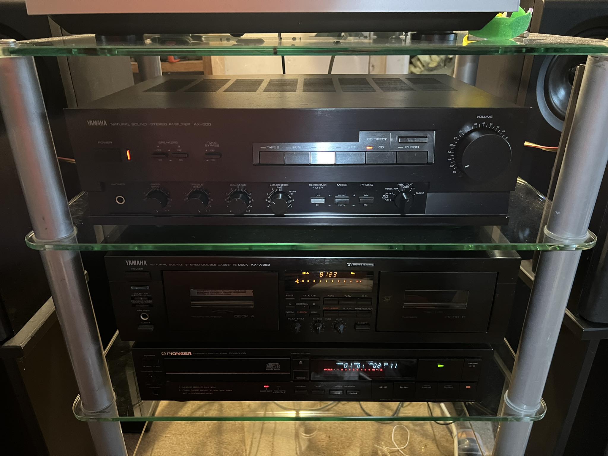 Restored Yamaha AX-500 sounds awesome