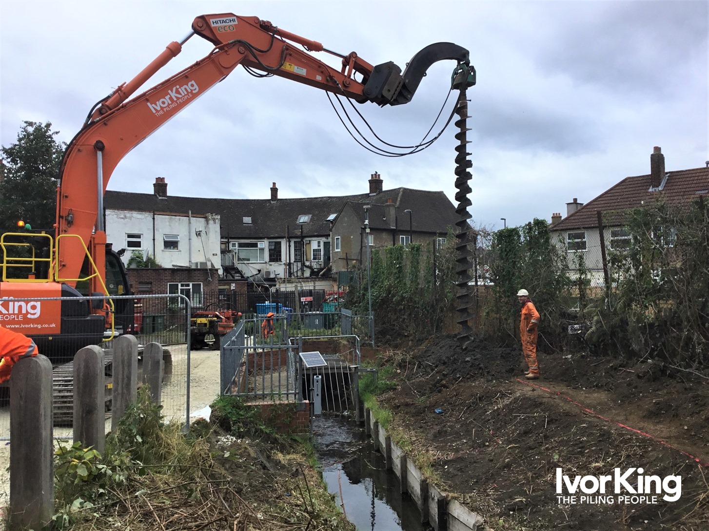 Ivor King - The Piling People - Ivor King recently provided piling ...