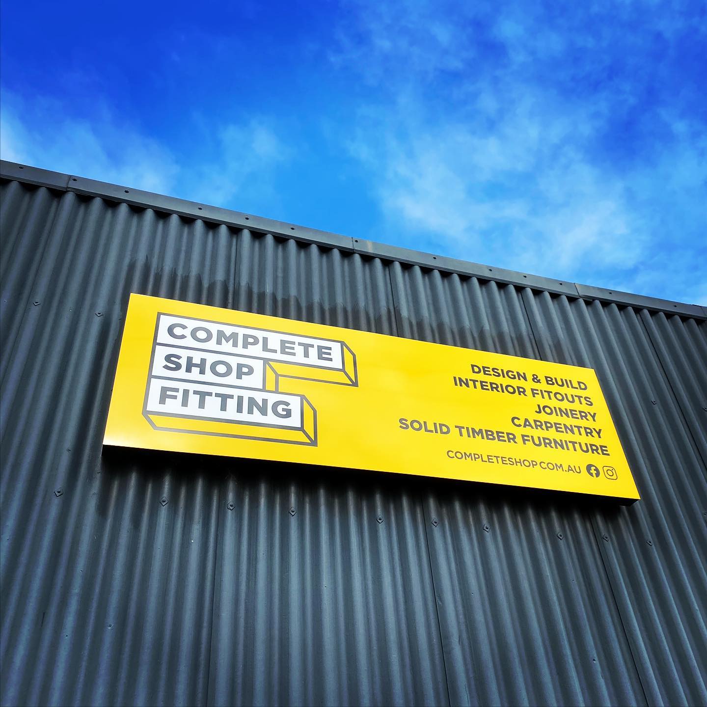 Complete Shopfitting and Joinery - New Sign Post! You’ll find us in ...