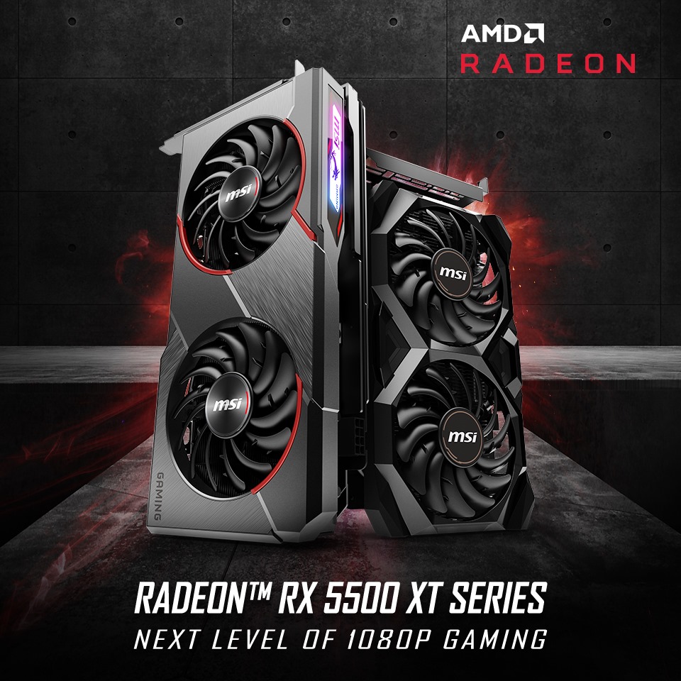 MSI Gaming - It’s time to reveal the MSI Radeon™ RX 5500 XT GAMING ...