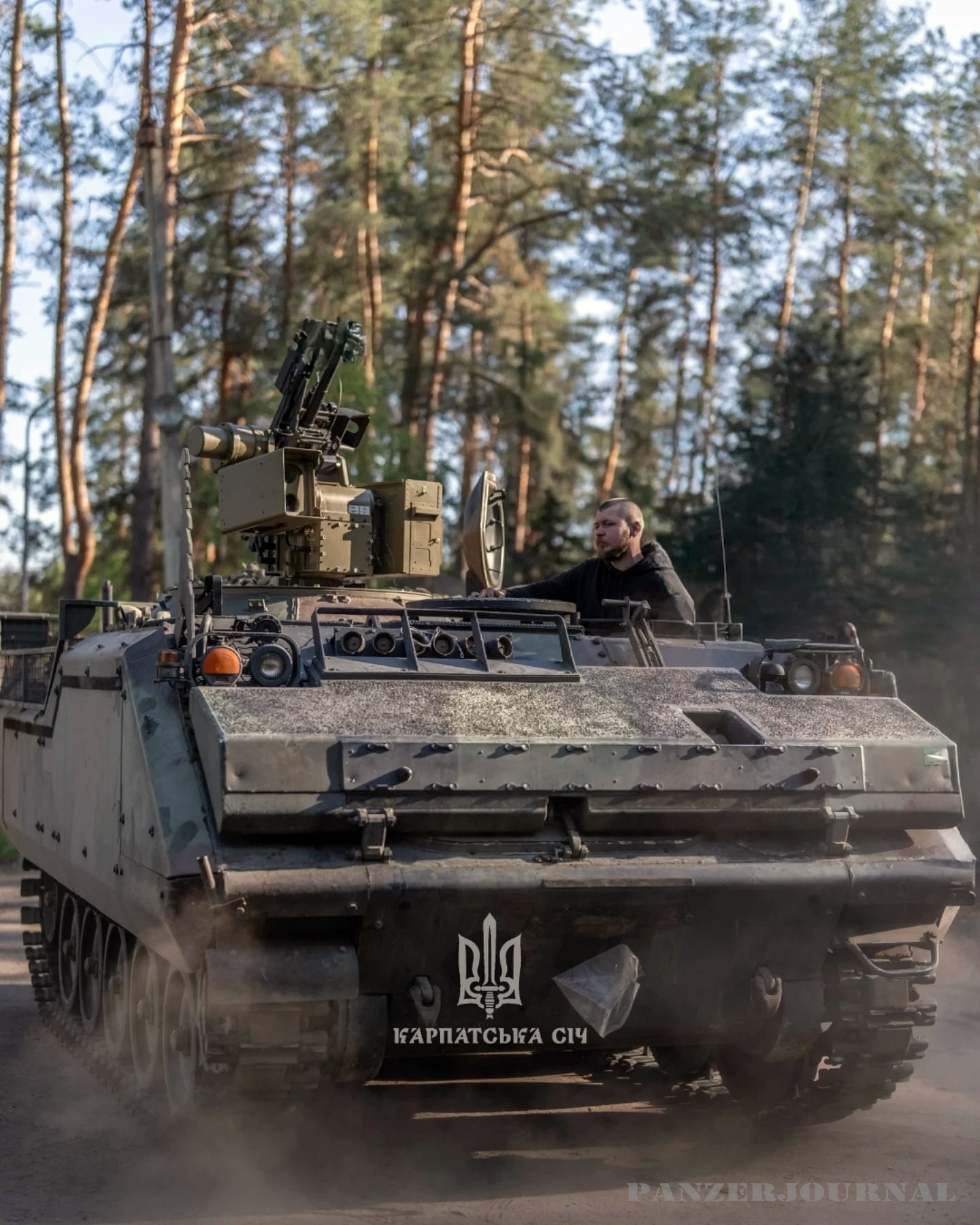 PanzerJournal | 49th Infantry Battalion YPR-765 with EOS R400 RWS ...