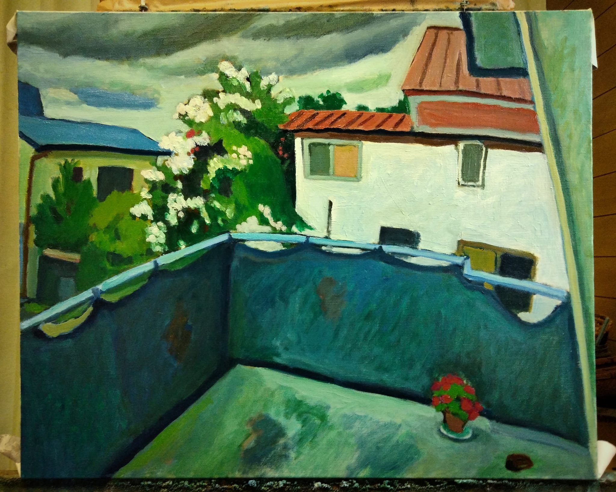 絵画とそのプロセス — / a painting and its process — / una pintura