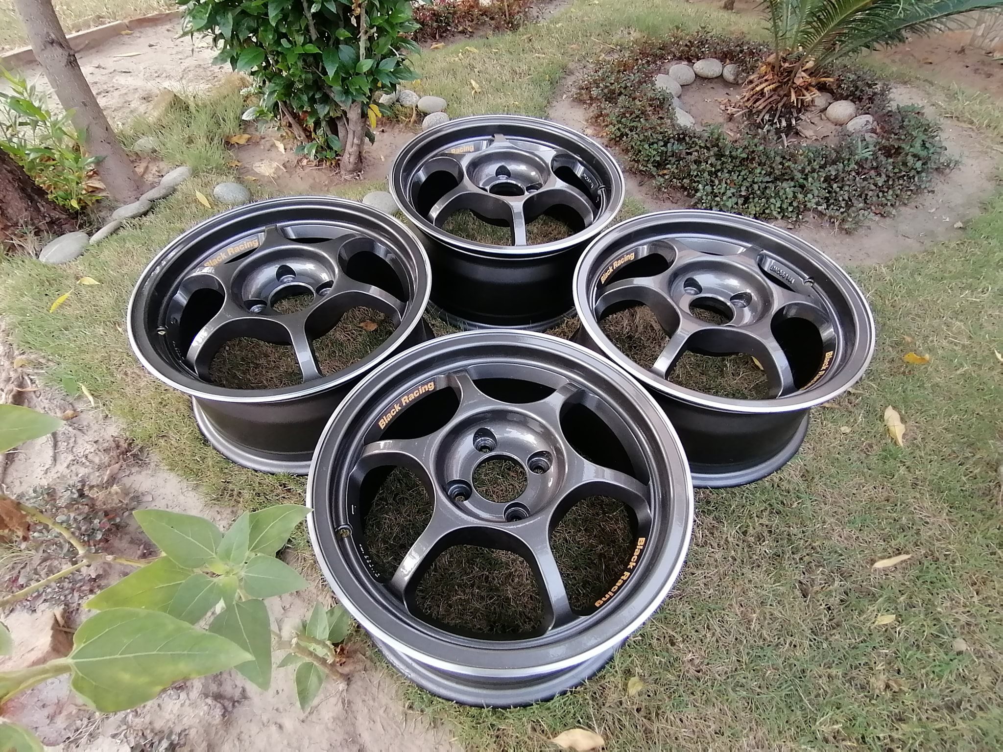 Black Racing Pro N1 15inch 100x4 7jj Inbox for price or whtsapp