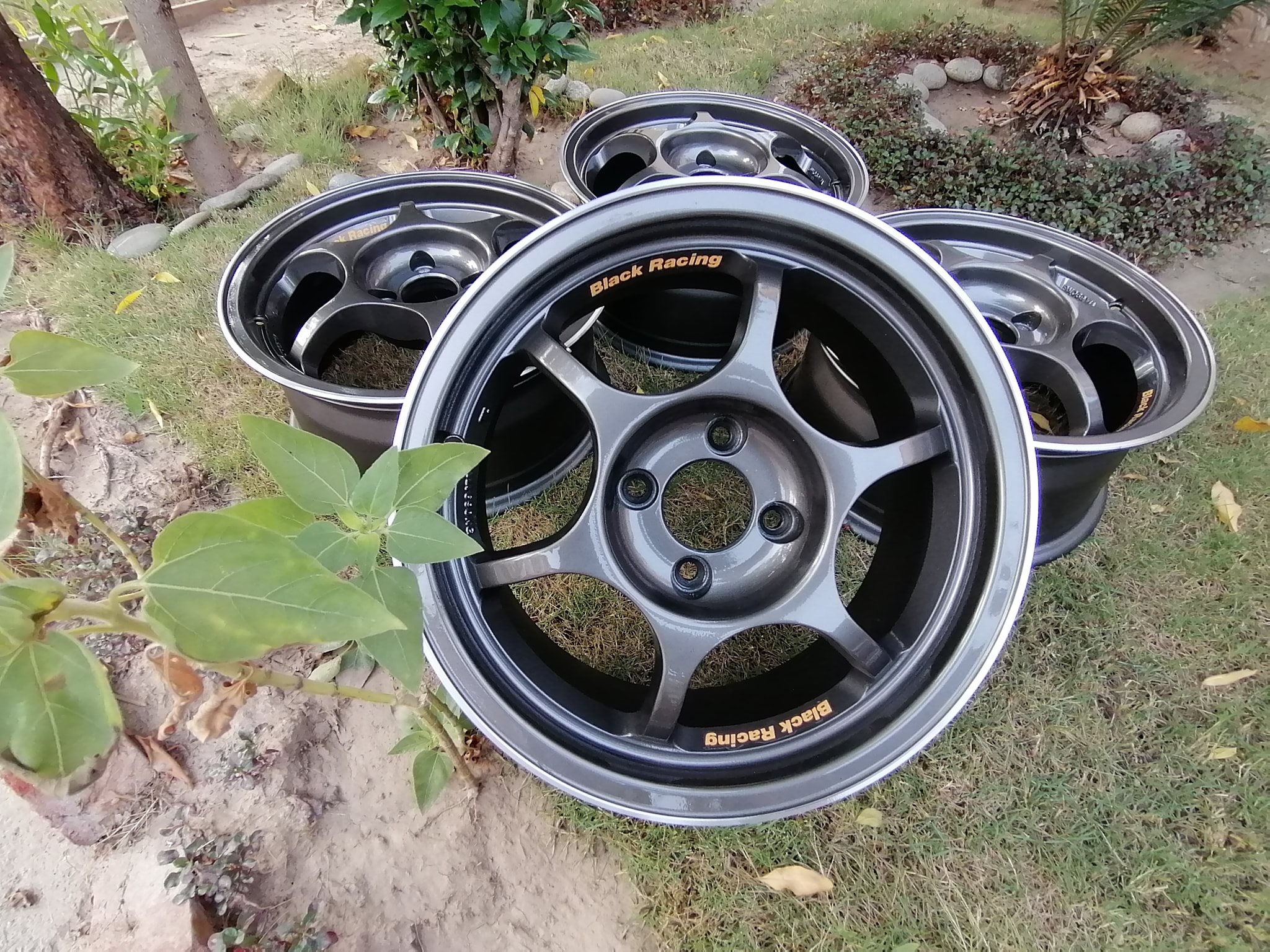 Black Racing Pro N1 15inch 100x4 7jj Inbox for price or whtsapp