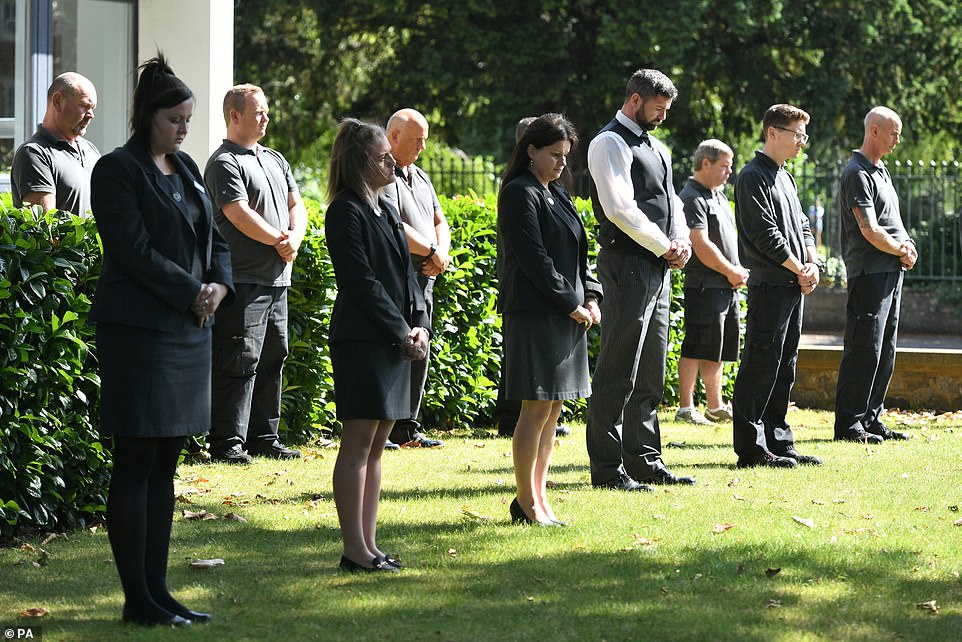 We were all deeply... - AB Walker & Son Ltd Funeral Directors