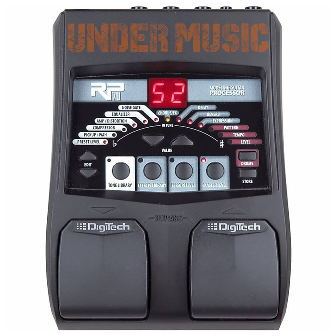 UNDER-MUSIC - DIGITECH RP70. La pedalera ideal para...