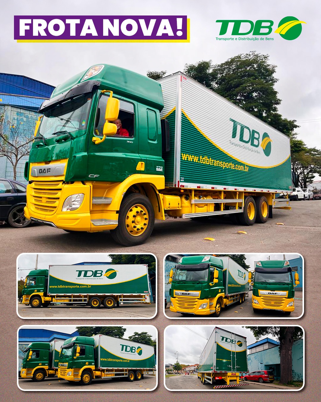 TDB Transporte - Frota nova na rua! A TDB reforçou e...