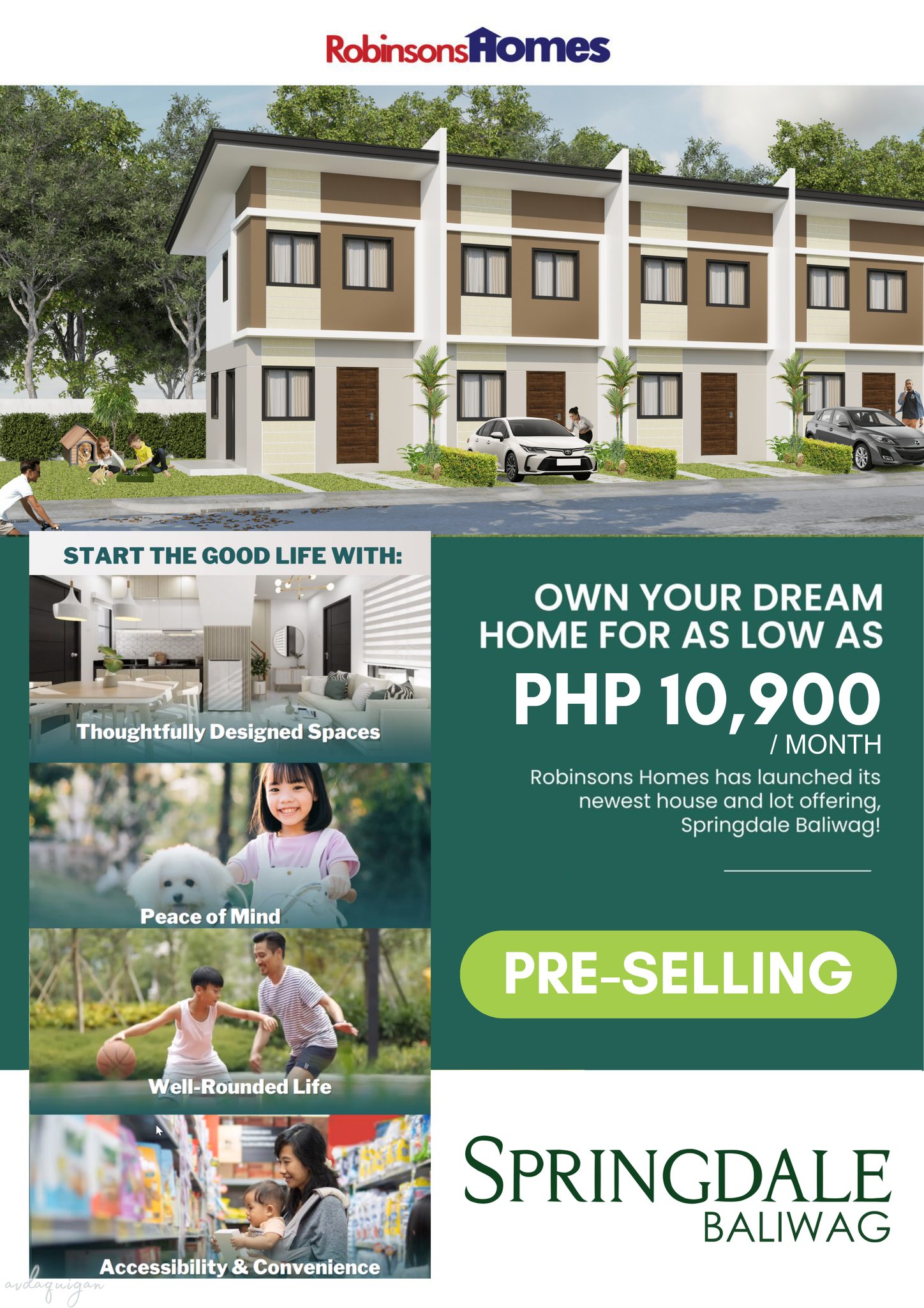 Springdale Baliwag - Robinsons Homes | Baliuag