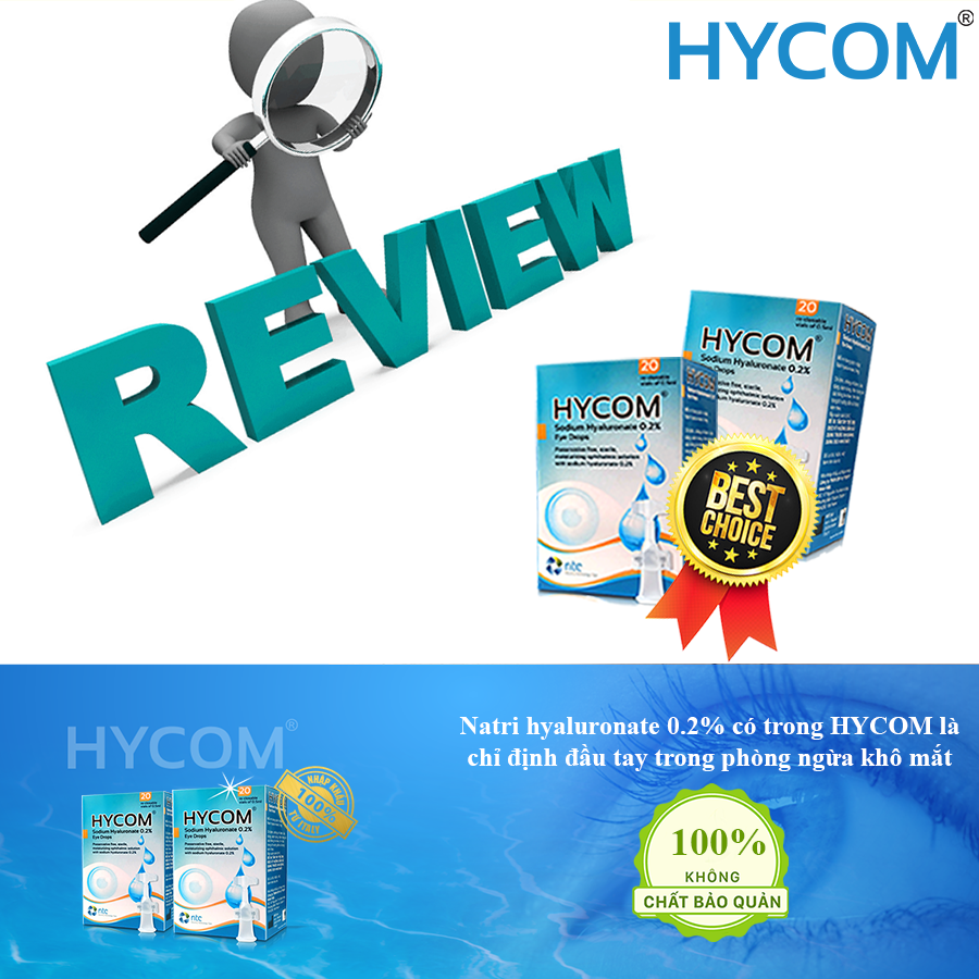 Hycom Italy - Nước Nhỏ Mắt Nhân Tạo Chống Khô Mắt | Ho Chi Minh City