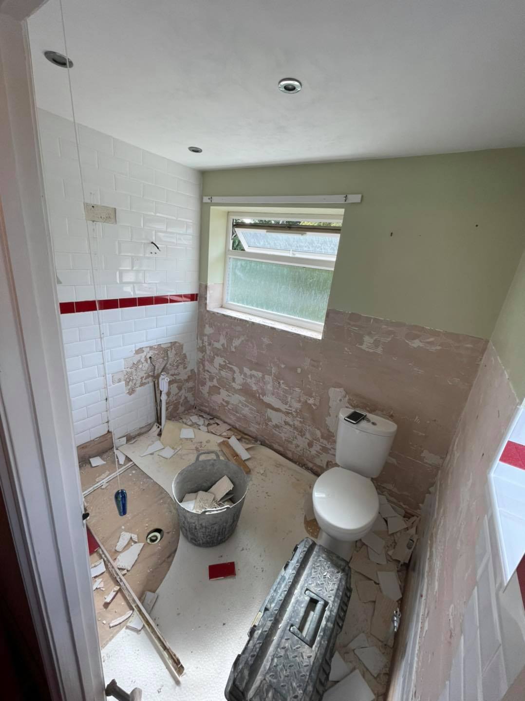 Some before and afters of this full... - NS Tiling Services