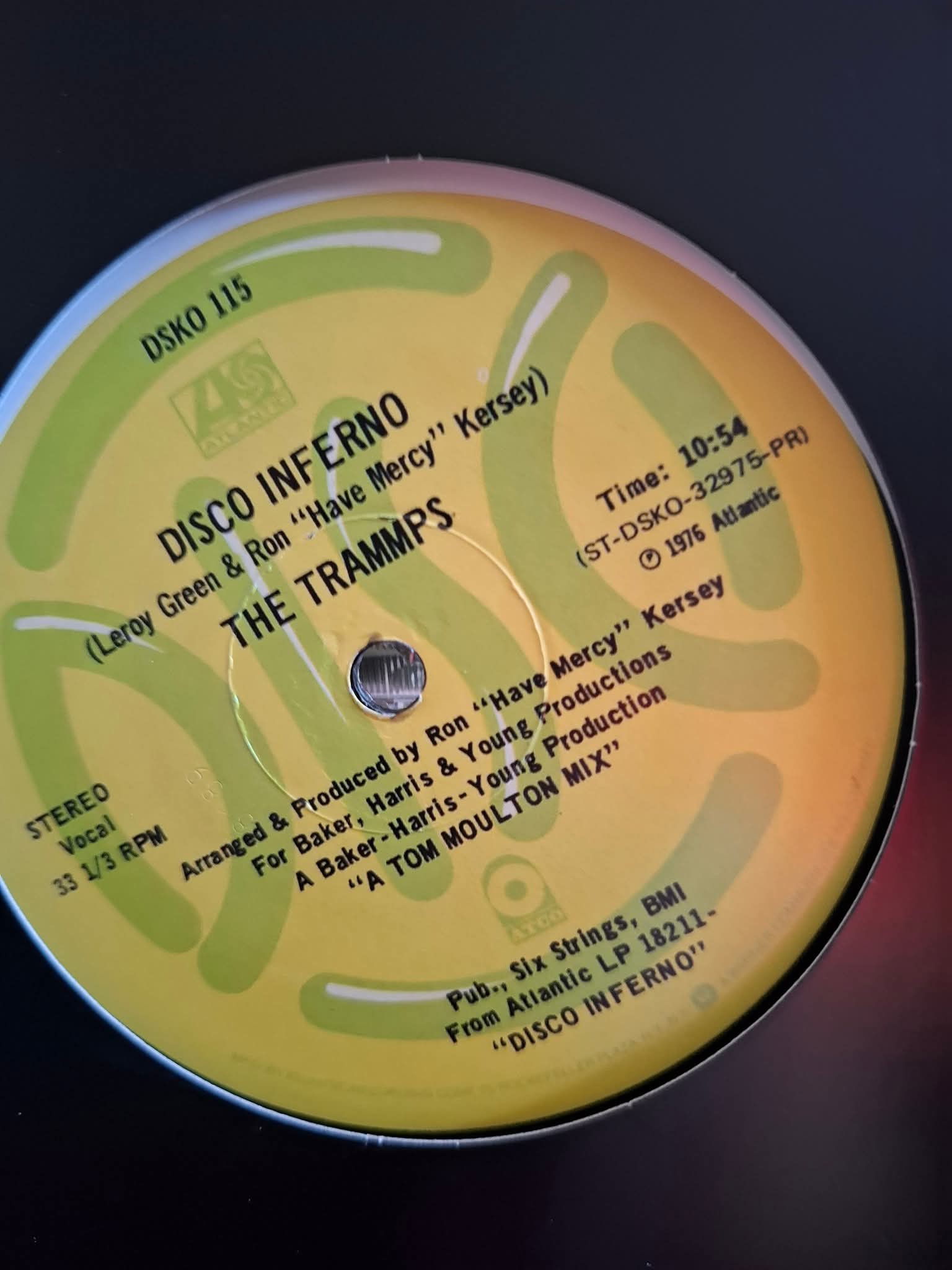 MC Rockin' Rusty Stone from The Trammps - Golden Fleece Records