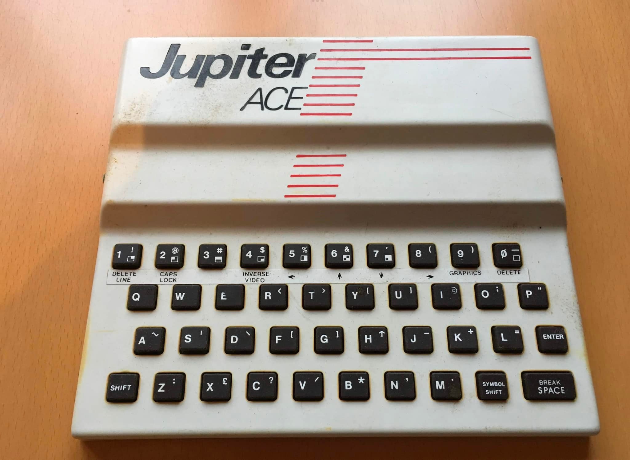 My first computer, a Forth-based system from Debenhams in 1982