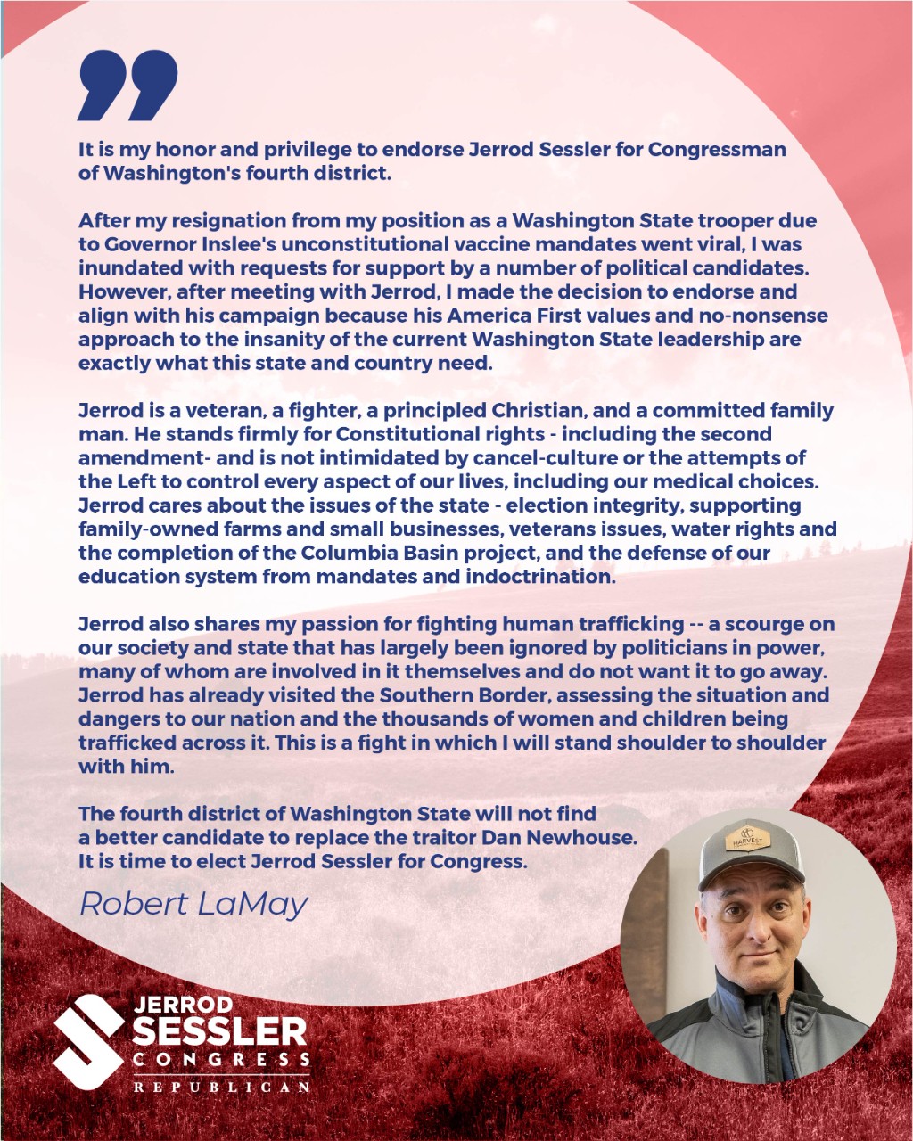 The Jerrod Sessler campaign... - Jerrod Sessler for Congress | Facebook