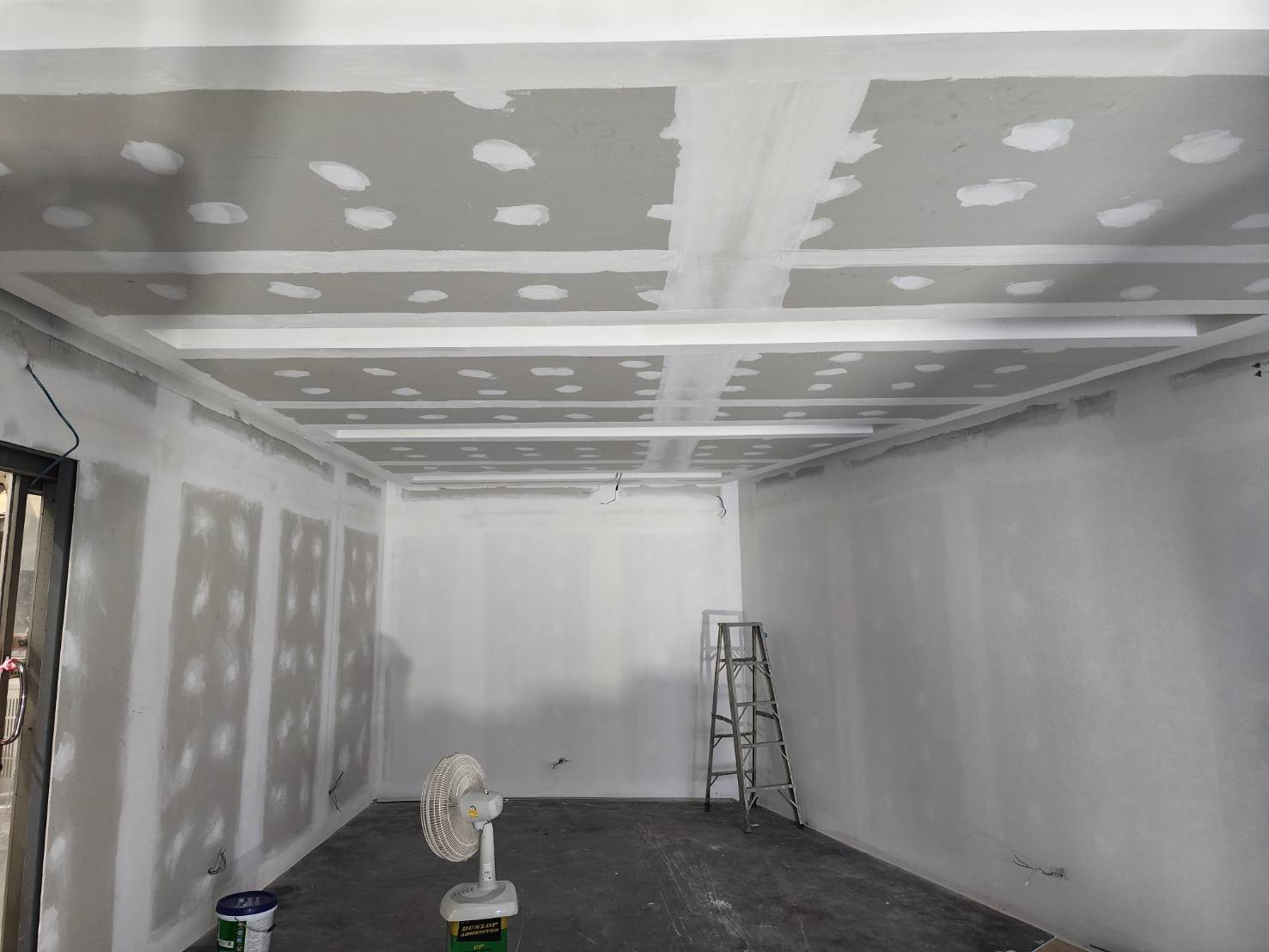 Planning A Gypsum Ceiling Hopper Reference: ความค บหน า Show Room Gypsum