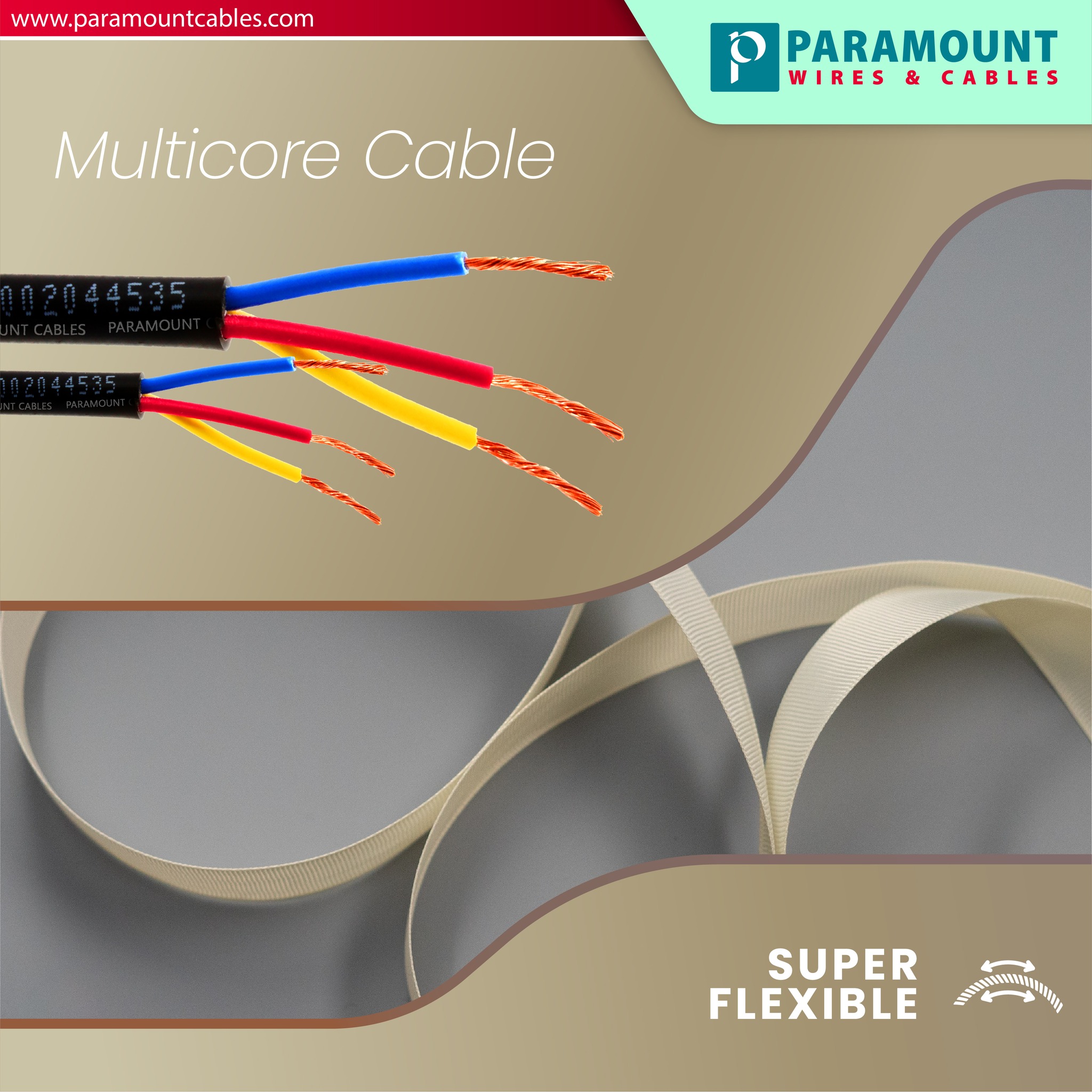 Paramount Wires & Cables - Capable of bending easily without breaking ...