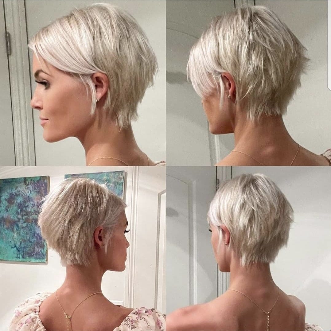 Coupe De Cheveux Pixie Femme