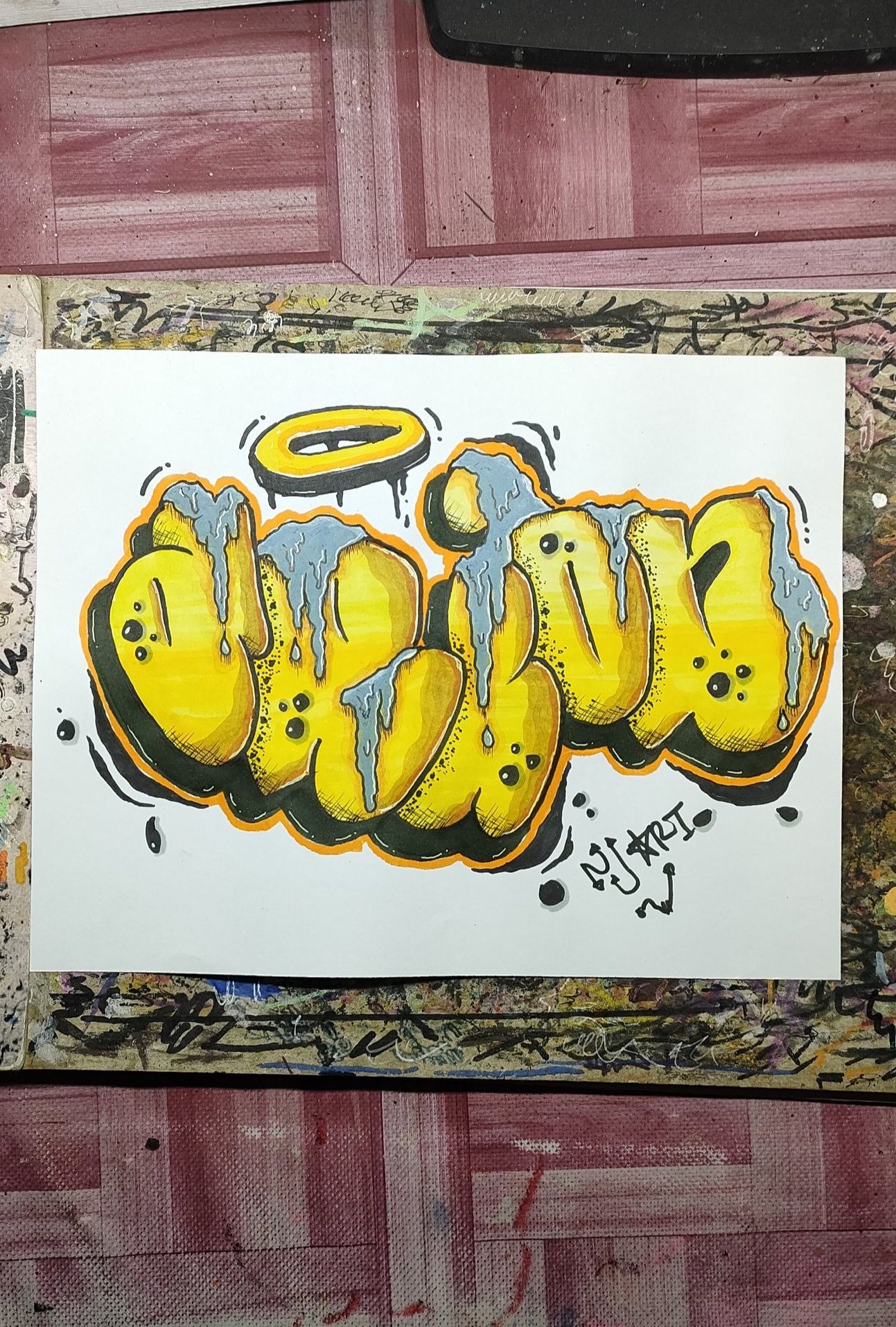 Nevan An amazing name graffiti Yours could be done too, friend