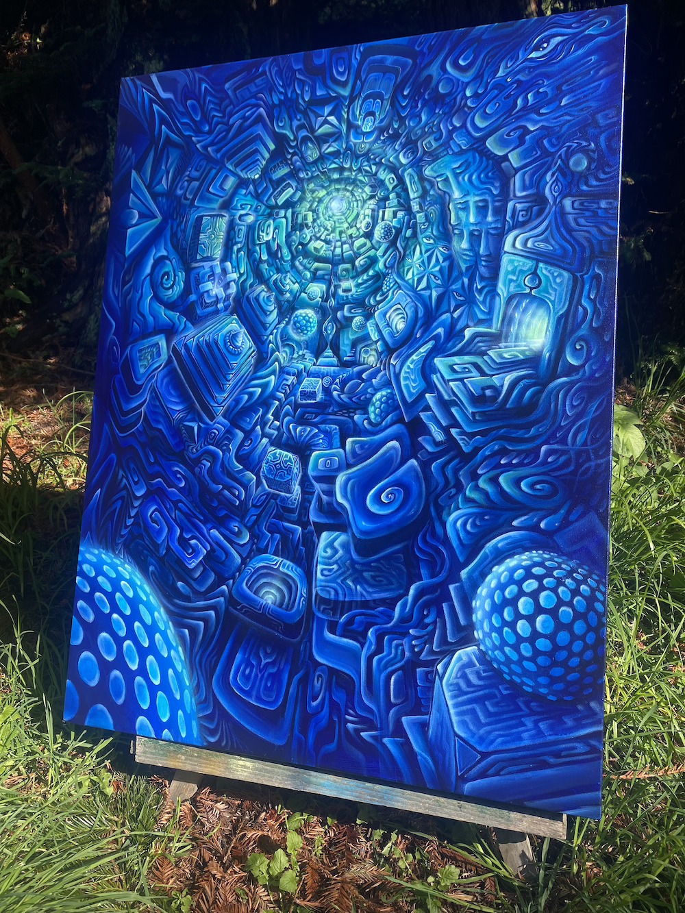 Mind's Eye” 20” x 30” #frankzappa 👁🪐👽 djonesartcollection.com