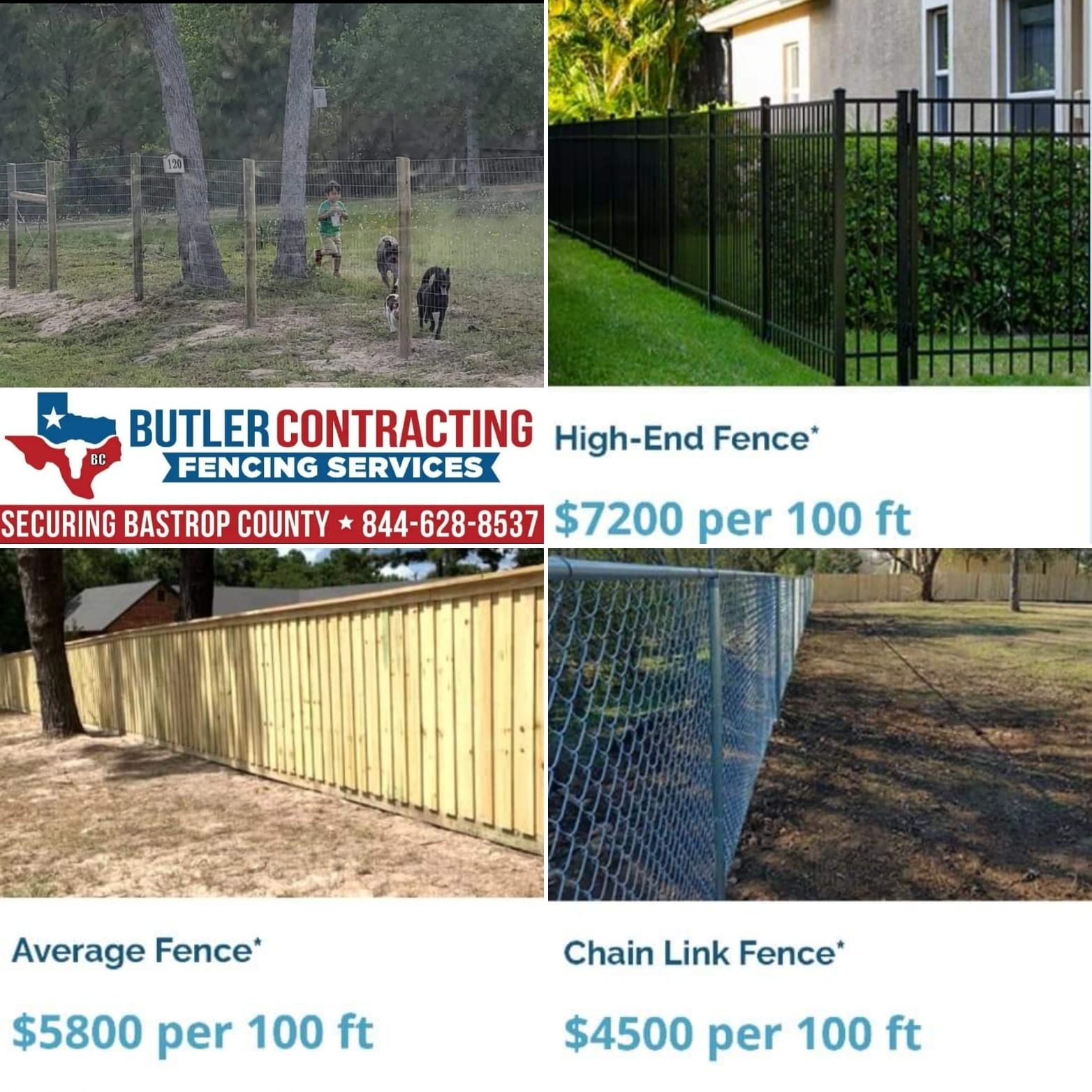 Butler Contracting - Do you need your fence replaced or a new one ...