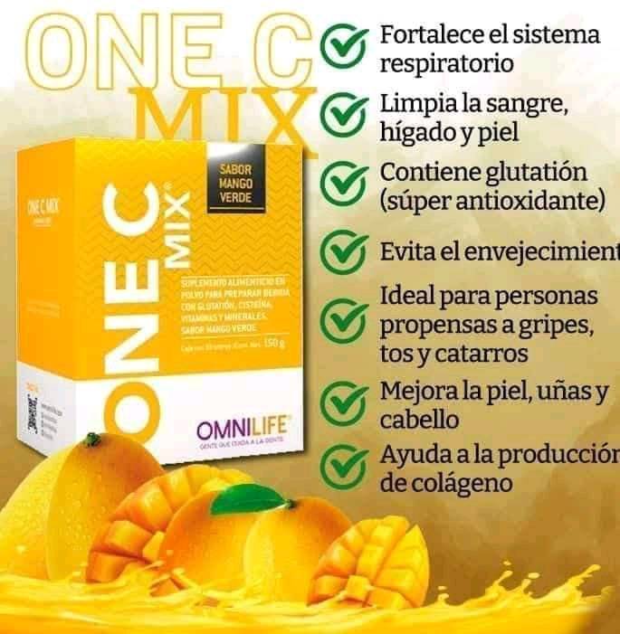 SALUD - ONE C MIX 30 sobres 💃REJUVENECE , estimula la creación de ...